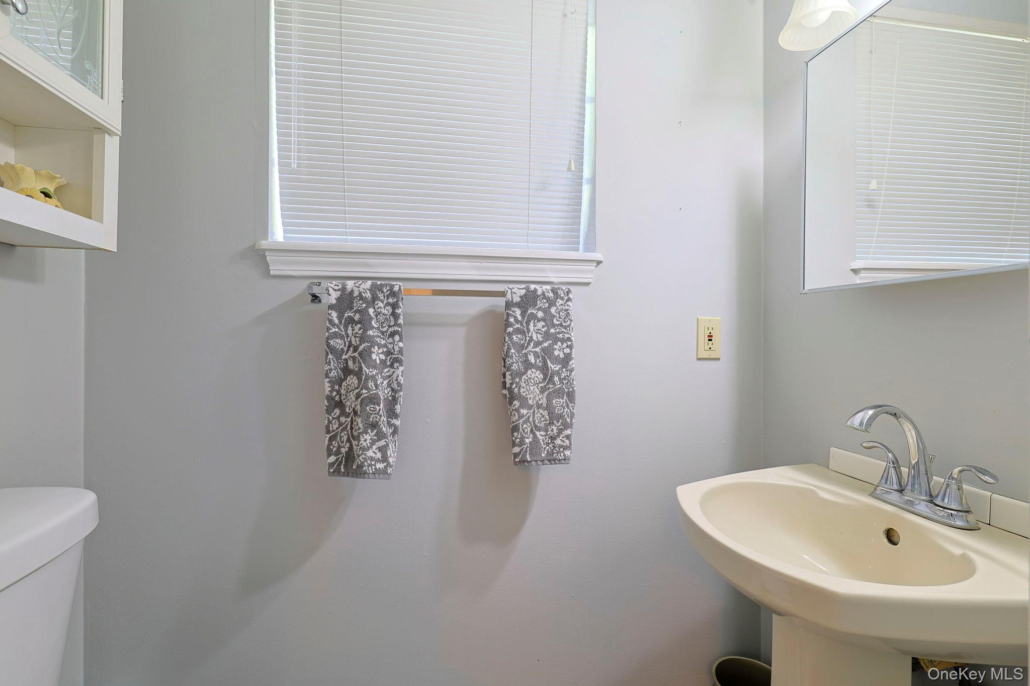 209 Crestwood Court Fishkill, NY 12524 - Photo 12 of 23 a bathroom with a sink a toilet and a mirror