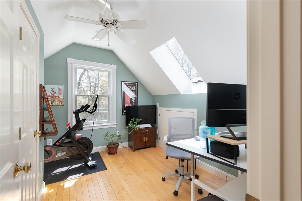 20 Maple Road Weston, MA 02493 - Photo 24 of 42 a view of a workspace with furniture and a window
