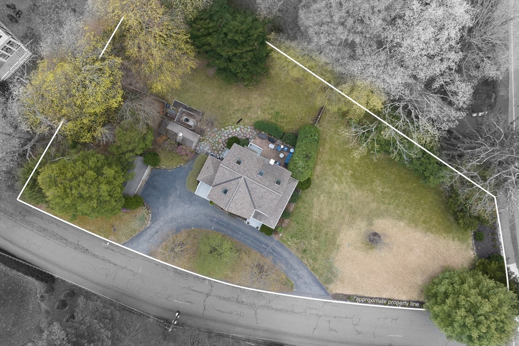 20 Maple Road Weston, MA 02493 - Photo 39 of 42 an aerial view of a residential houses with outdoor space