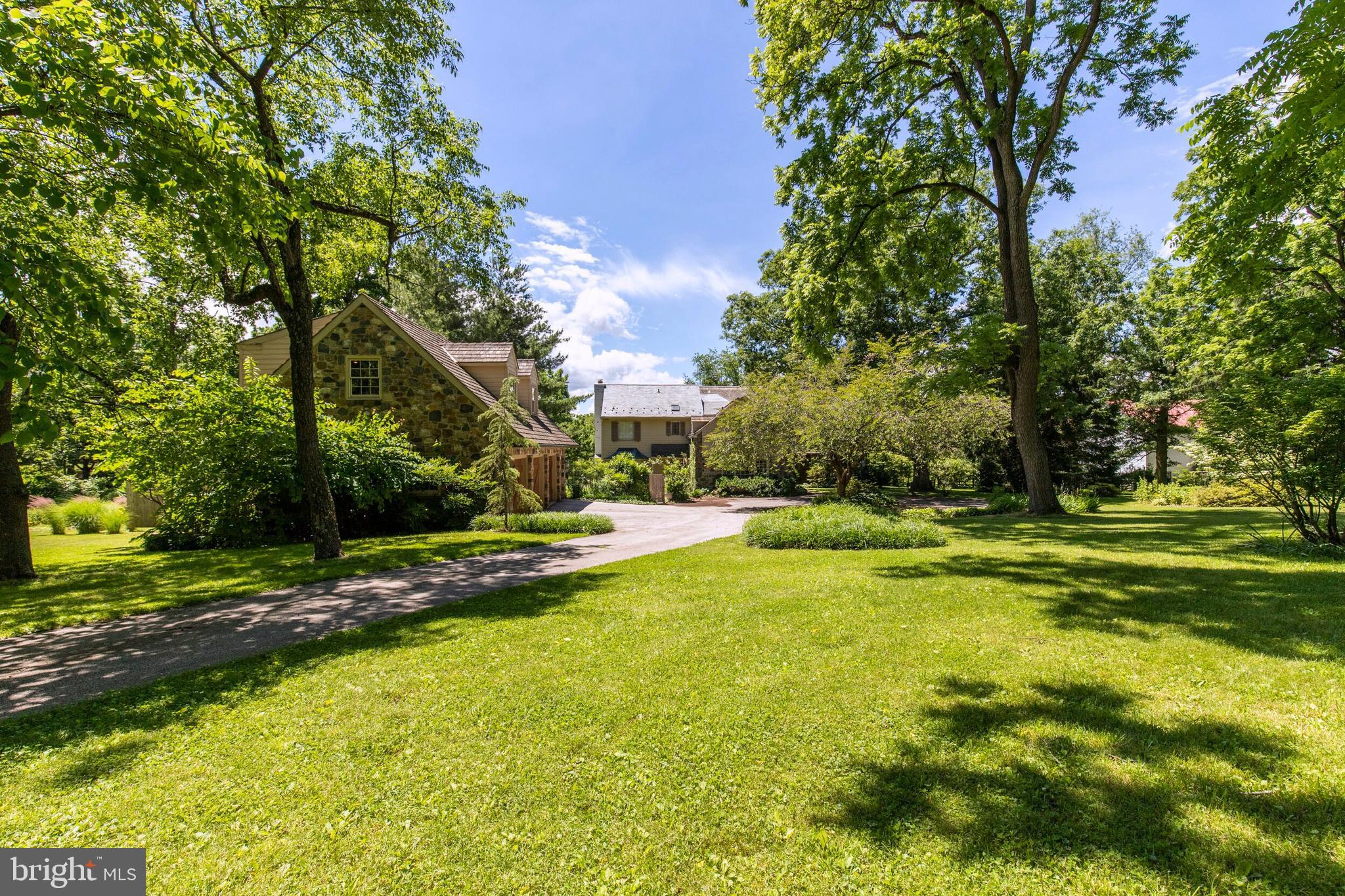 329 Buckwalter Road Phoenixville, PA 19460 - Photo 2 of 47 Long Driveway w/ Gated Entrance for Privacy