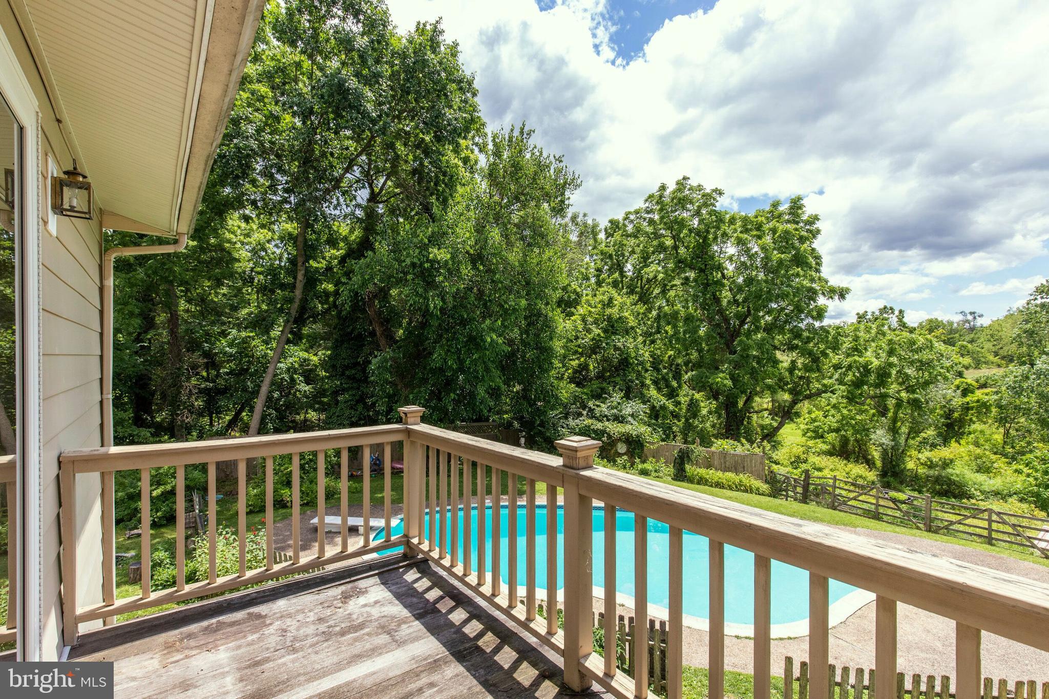 329 Buckwalter Road Phoenixville, PA 19460 - Photo 45 of 47 Balcony Off Master w/ Pool View