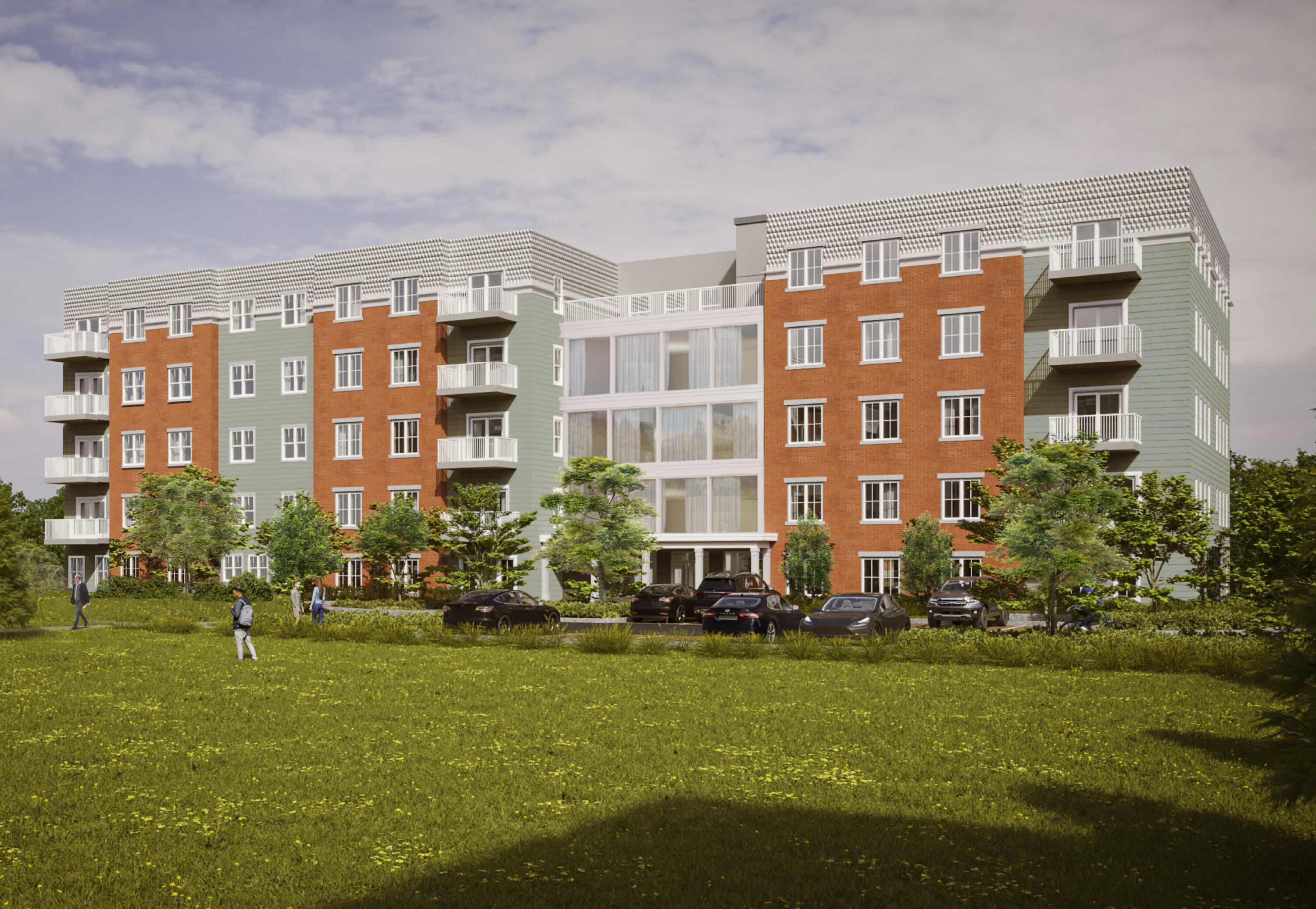 75 McAuley Way, Unit 207 Portland, ME 04103 - Photo 26 of 30 Building 3 redesign Rendering