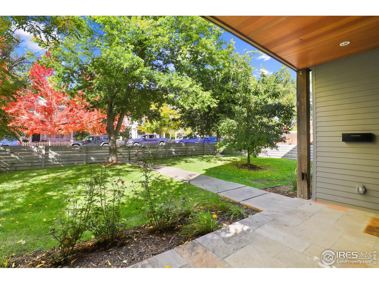 3184 9th Street Boulder, CO 80304 - Photo 33 of 39 a view of a backyard with sitting area