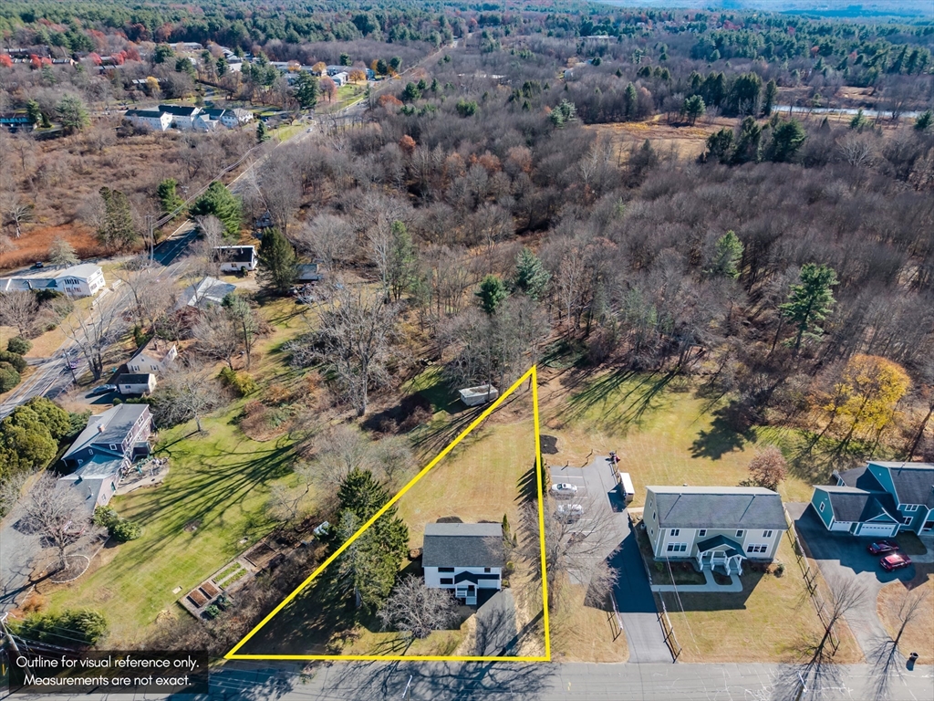 265 Stanley Street Amherst, MA 01002 - Photo 34 of 35 an aerial view of a house with a yard