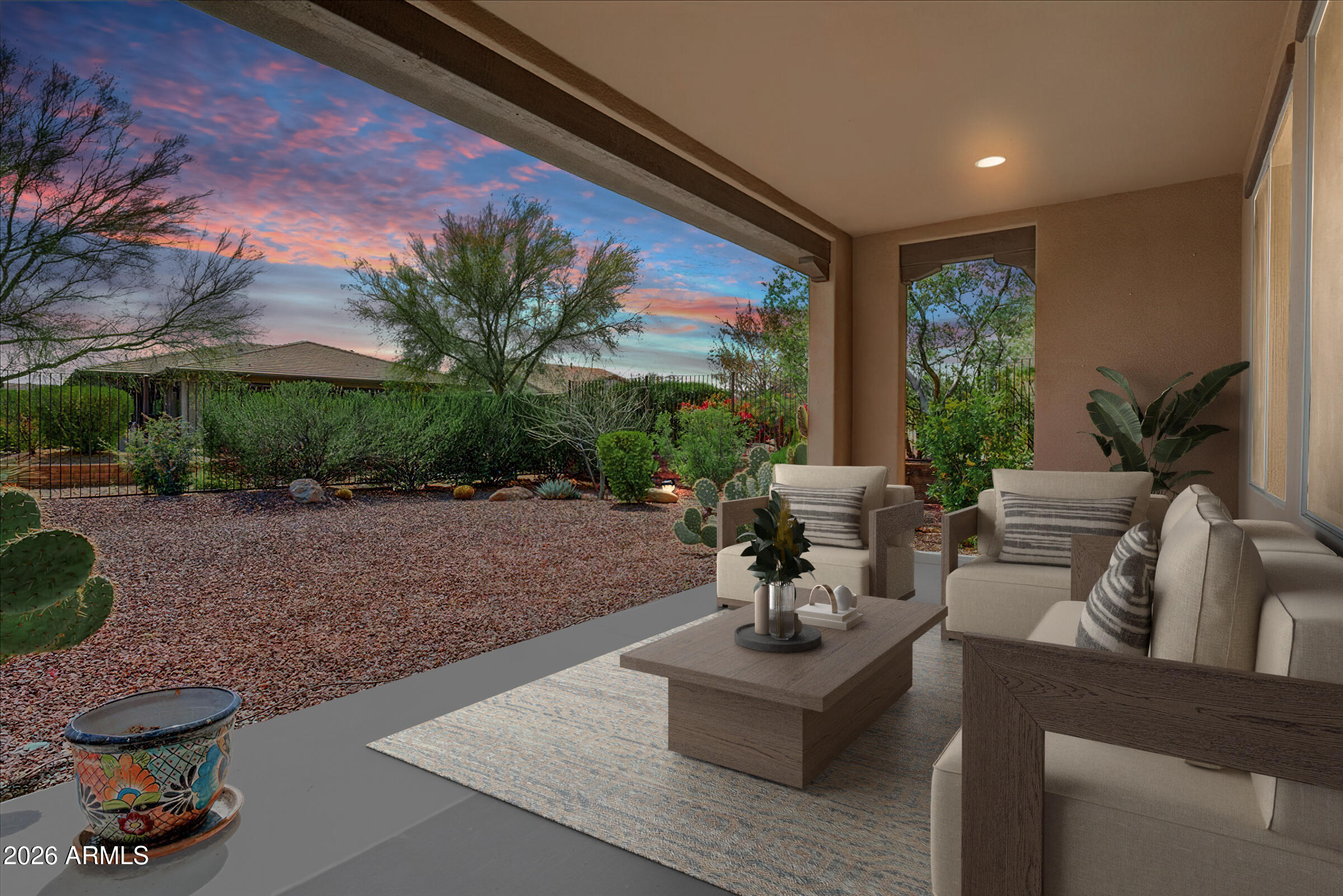 17671 East Woolsey Way Rio Verde, AZ 85263 - Photo 3 of 15 Covered Patio