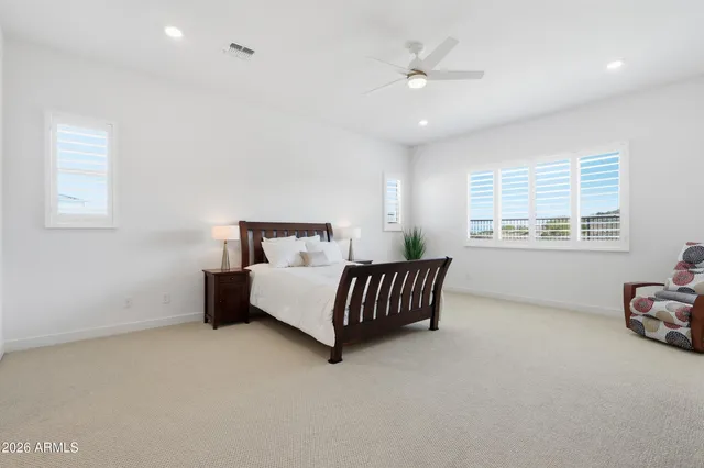 a view of walk in closet with window