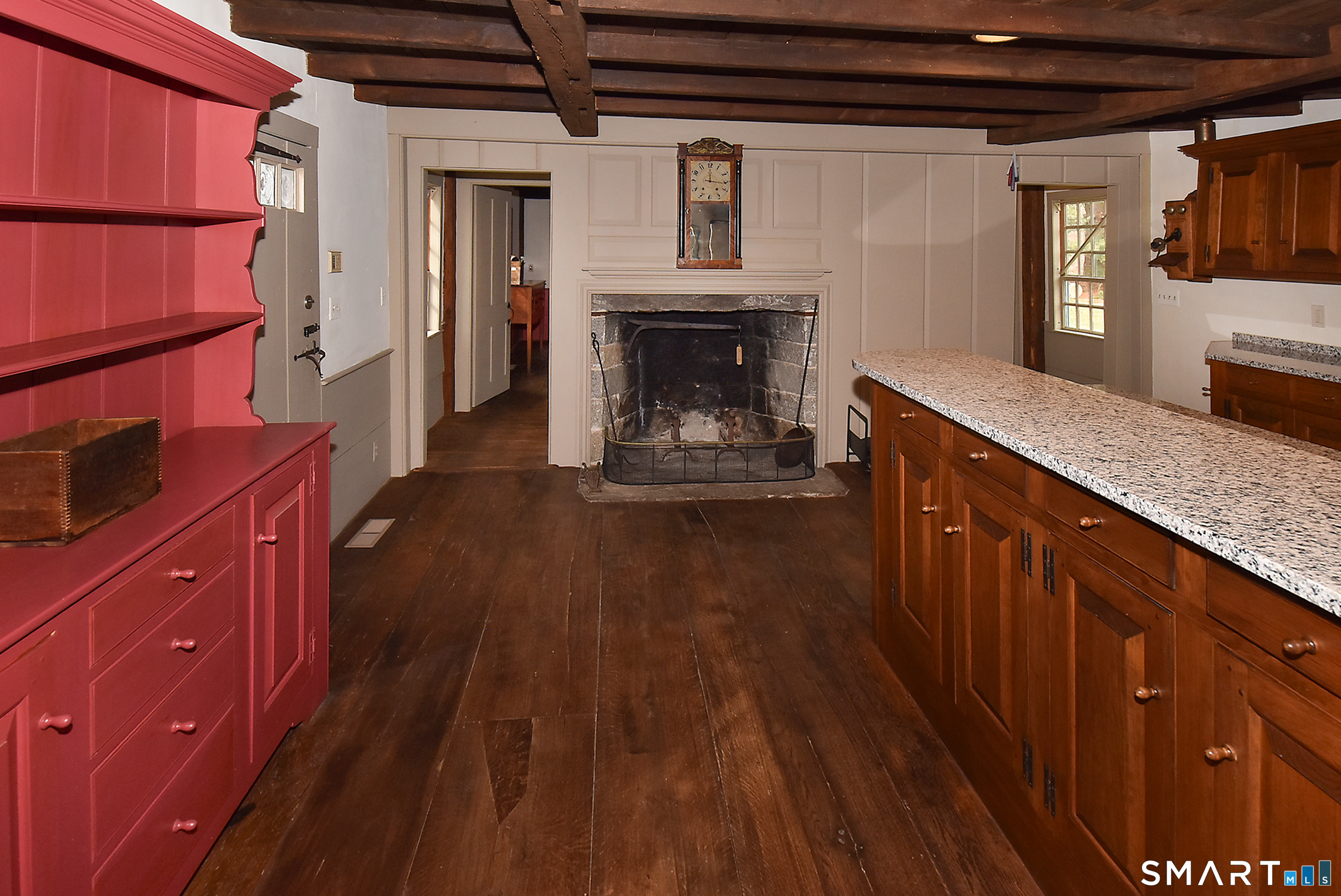 294 Jones Hollow Road Marlborough, CT 06447 - Photo 8 of 33 a kitchen with stainless steel appliances granite countertop a stove and a wooden floors