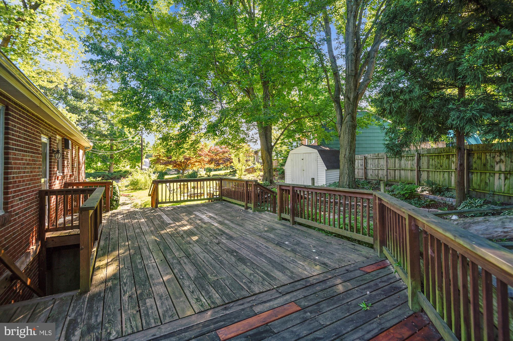 1137 Hampton Road Annapolis, MD 21409 - Photo 39 of 61 Areaway from Lower Level exits onto the Deck