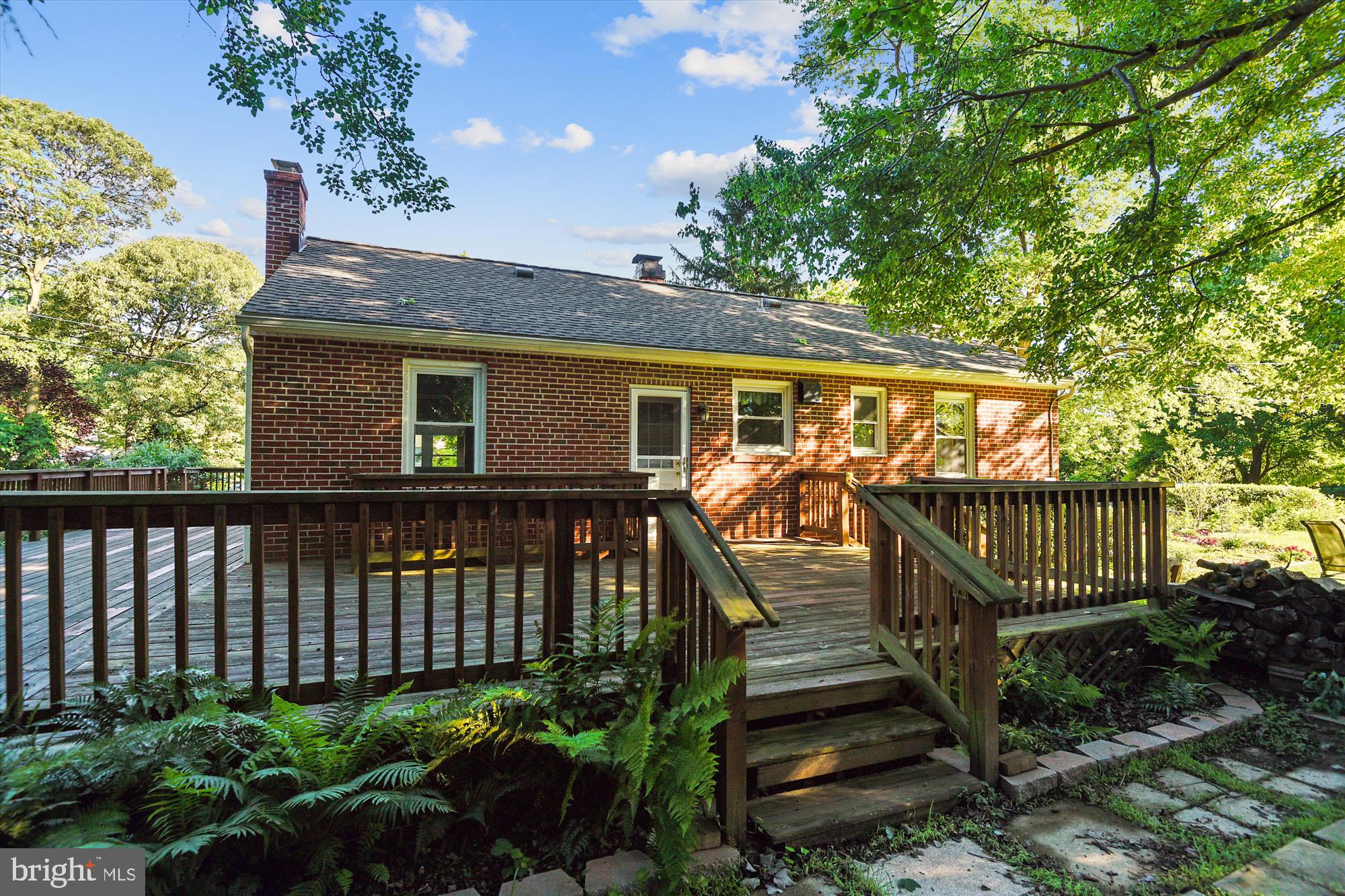 1137 Hampton Road Annapolis, MD 21409 - Photo 41 of 61 The Back of the House is all Brick