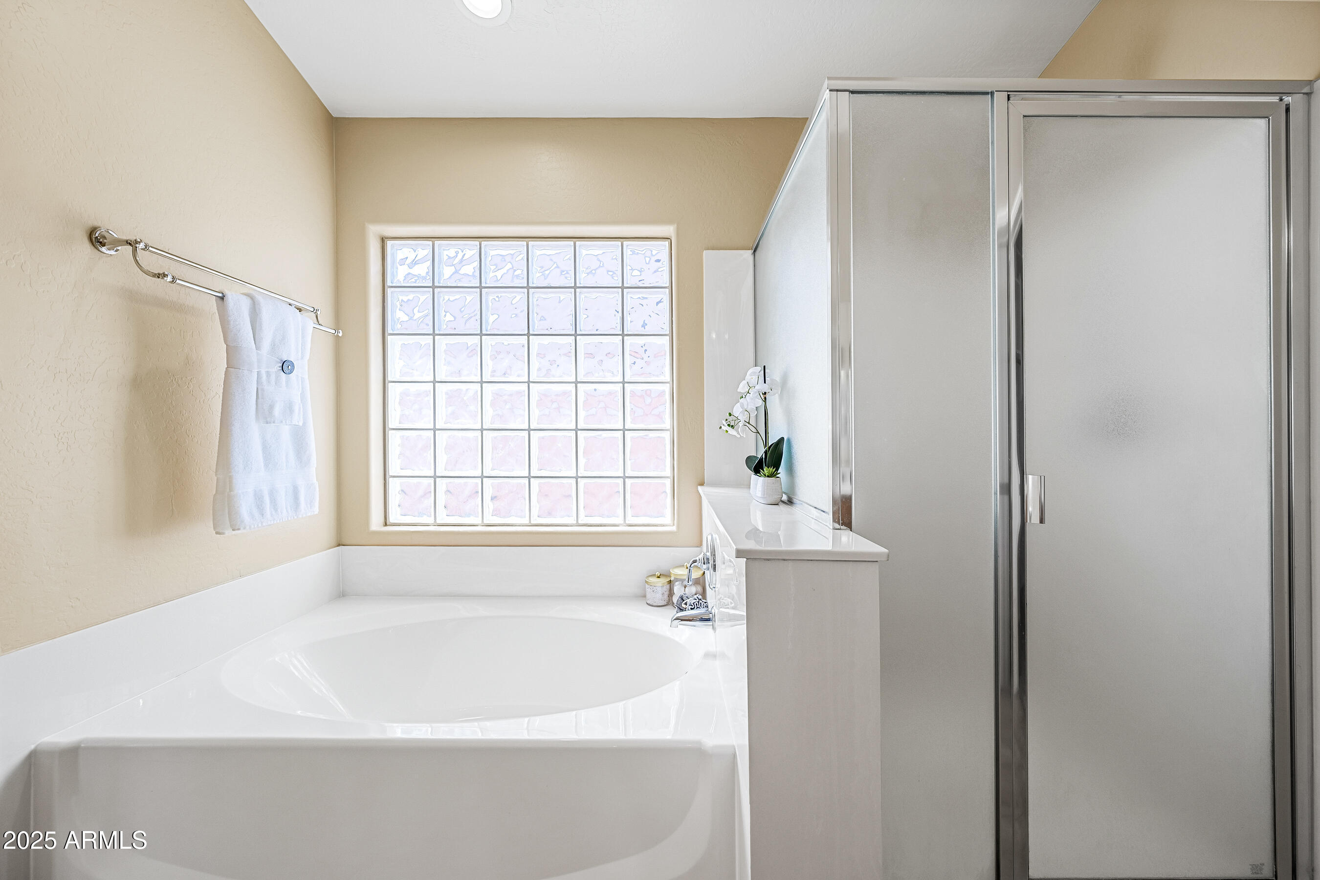 3471 East Fairview Street Gilbert, AZ 85295 - Photo 33 of 48 a bathroom with a bathtub and a shower