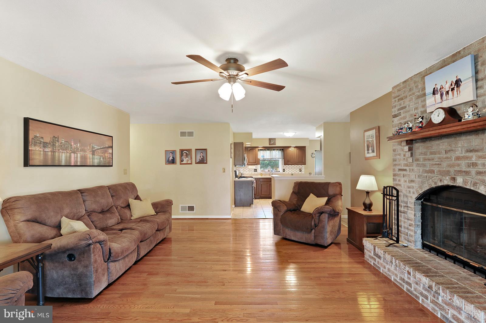 157 Wiggins Mill Road Townsend, DE 19734 - Photo 14 of 42 Family Room w/Wood Burning FP