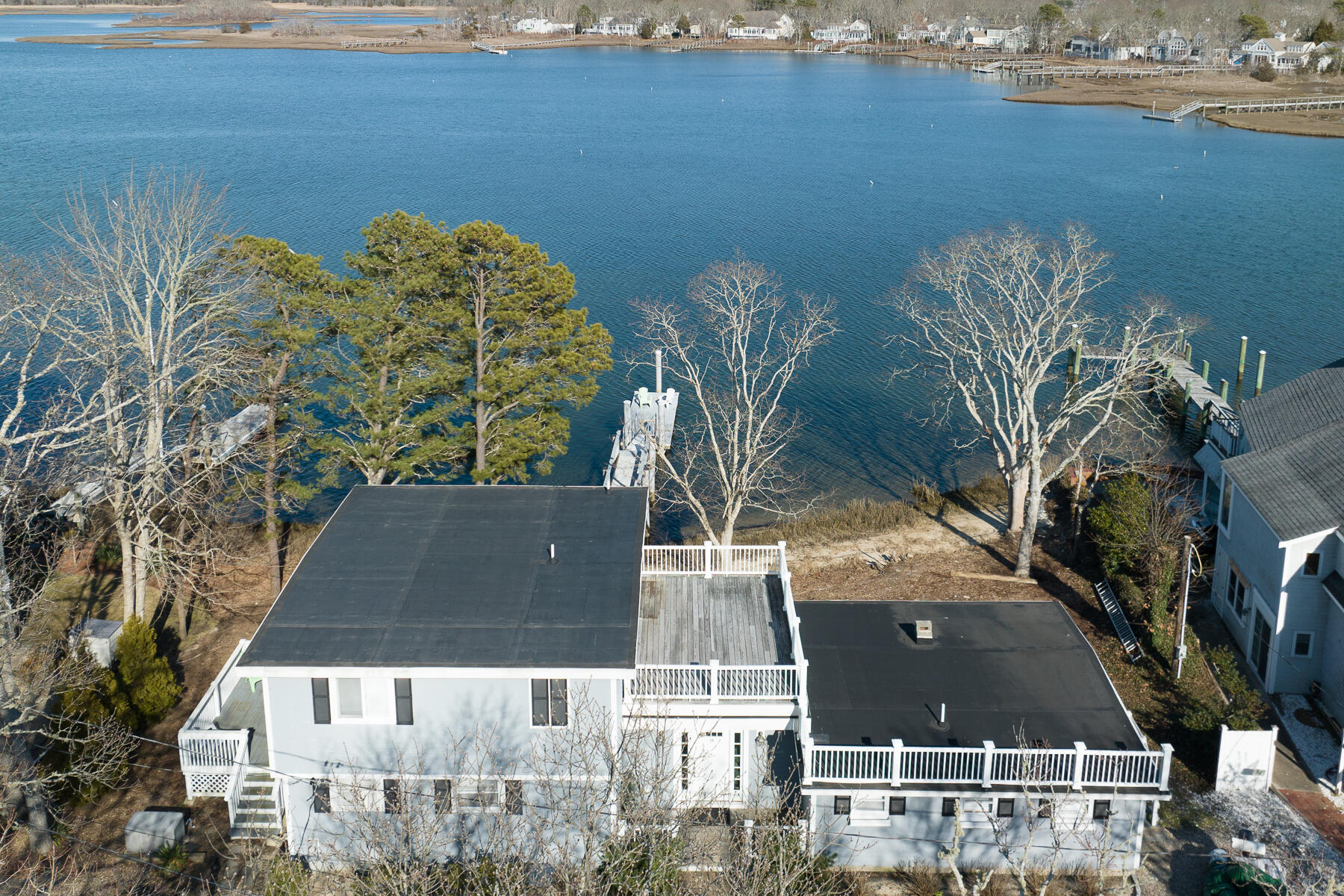 18 Great River Road Mashpee, MA 02649 - Photo 23 of 31 an aerial view of a house