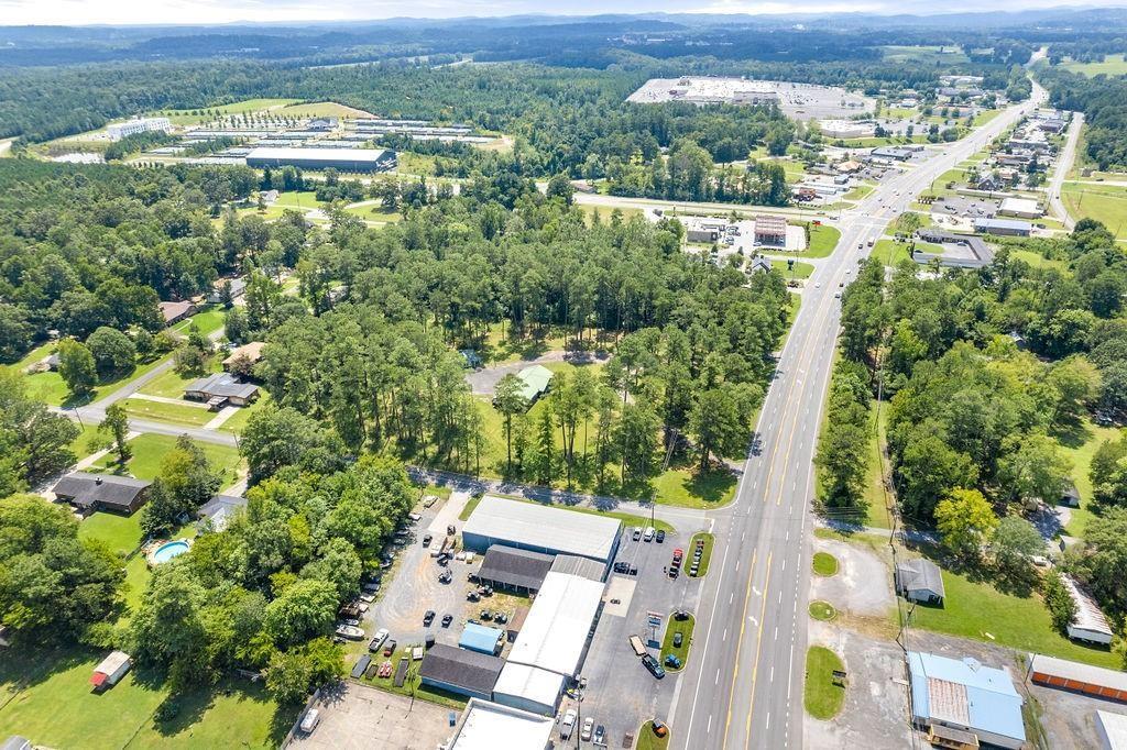 3158 Martha Berry Highway Rome, GA 30165 - Photo 8 of 10 an aerial view of a city with lots of residential buildings