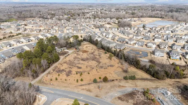 a view of lake with green space