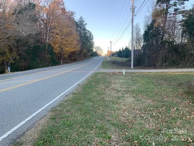 a view of a backyard of a house