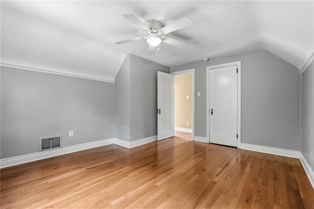 809 Franklin Road Mars, PA 16046 - Photo 24 of 44 Bedroom with sloped ceiling and ample closet space