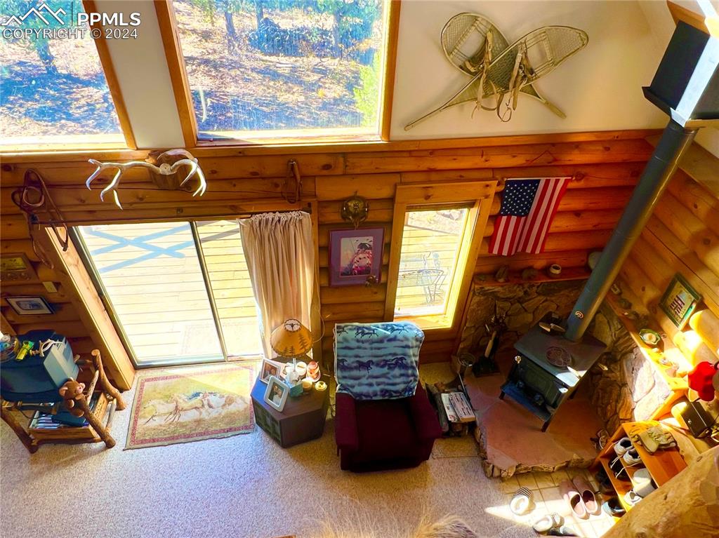280 Kerrs Hill Road Westcliffe, CO 81252 - Photo 17 of 35 a living room with furniture and a window