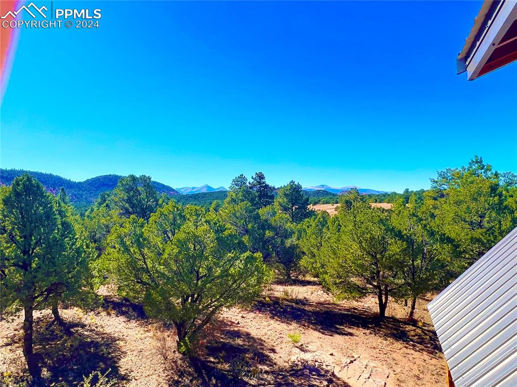 280 Kerrs Hill Road Westcliffe, CO 81252 - Photo 19 of 35 a view of a city with a tree in the background