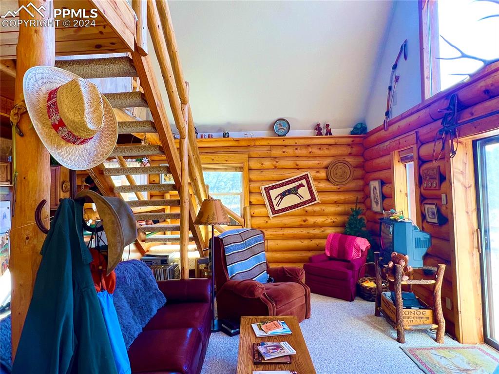 280 Kerrs Hill Road Westcliffe, CO 81252 - Photo 21 of 35 a view of a chairs in a patio