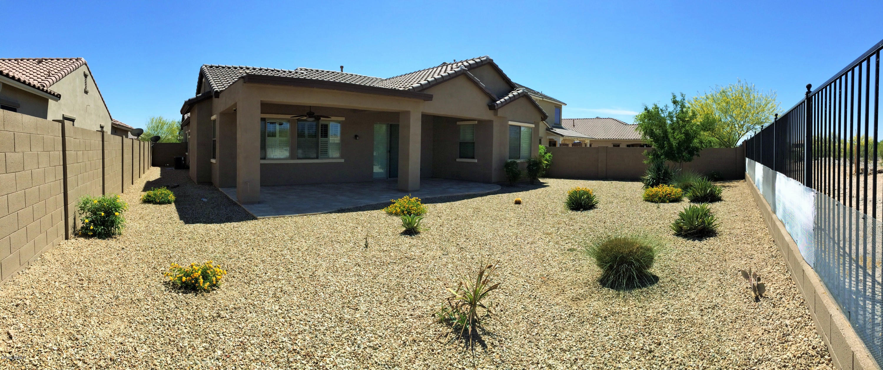 17548 West Verdin Road Goodyear, AZ 85338 - Photo 41 of 44 17548 Verdin Back Pano