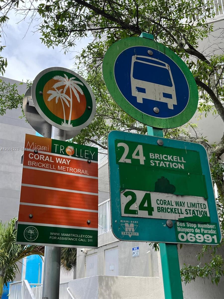 280 Southwest 20th Road, Unit 504 Miami, FL 33129 - Photo 10 of 23 a sign that is on the side of a building