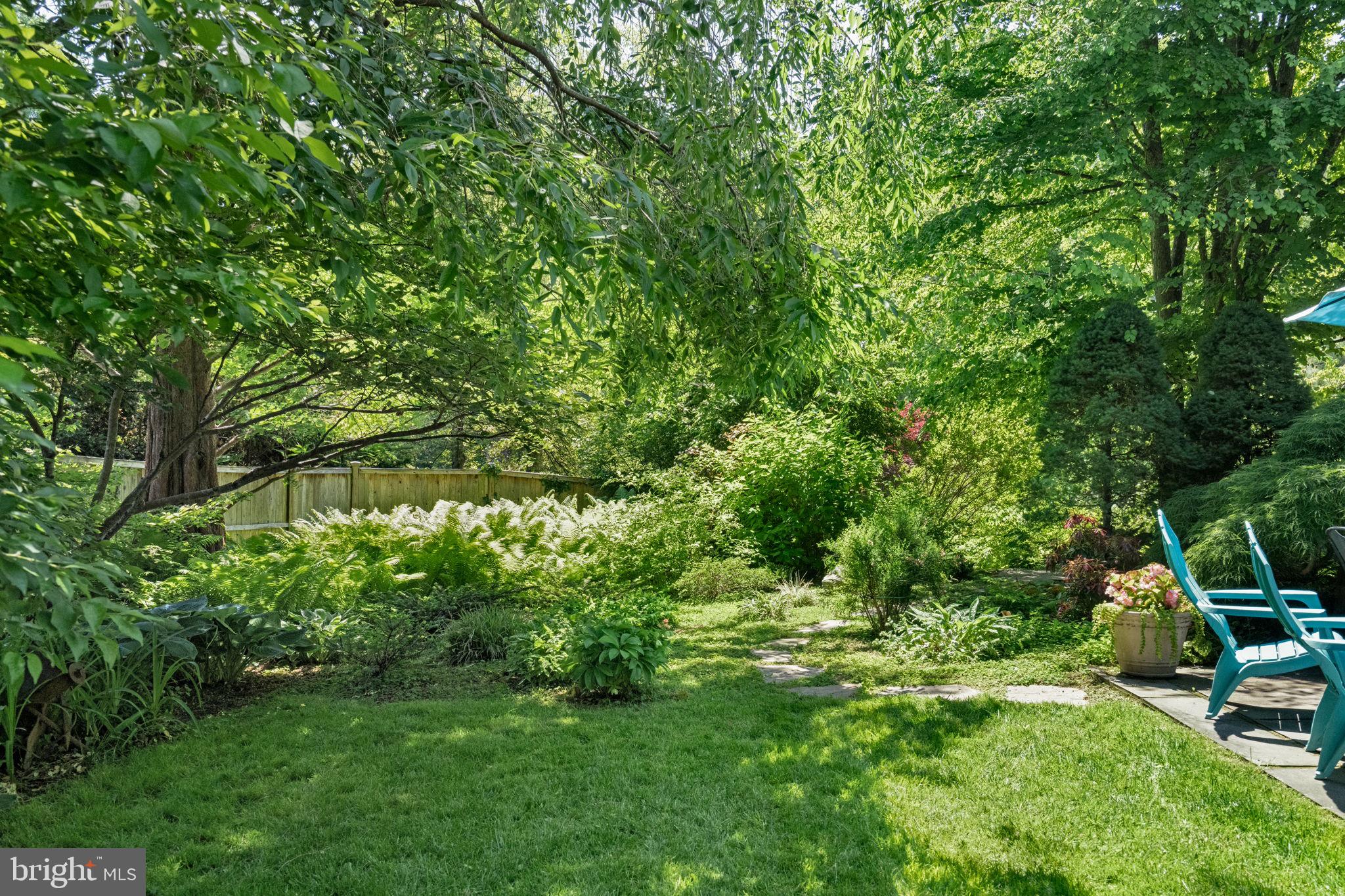 126 West Gravers Lane Philadelphia, PA 19118 - Photo 45 of 55 View of backyard from side yard