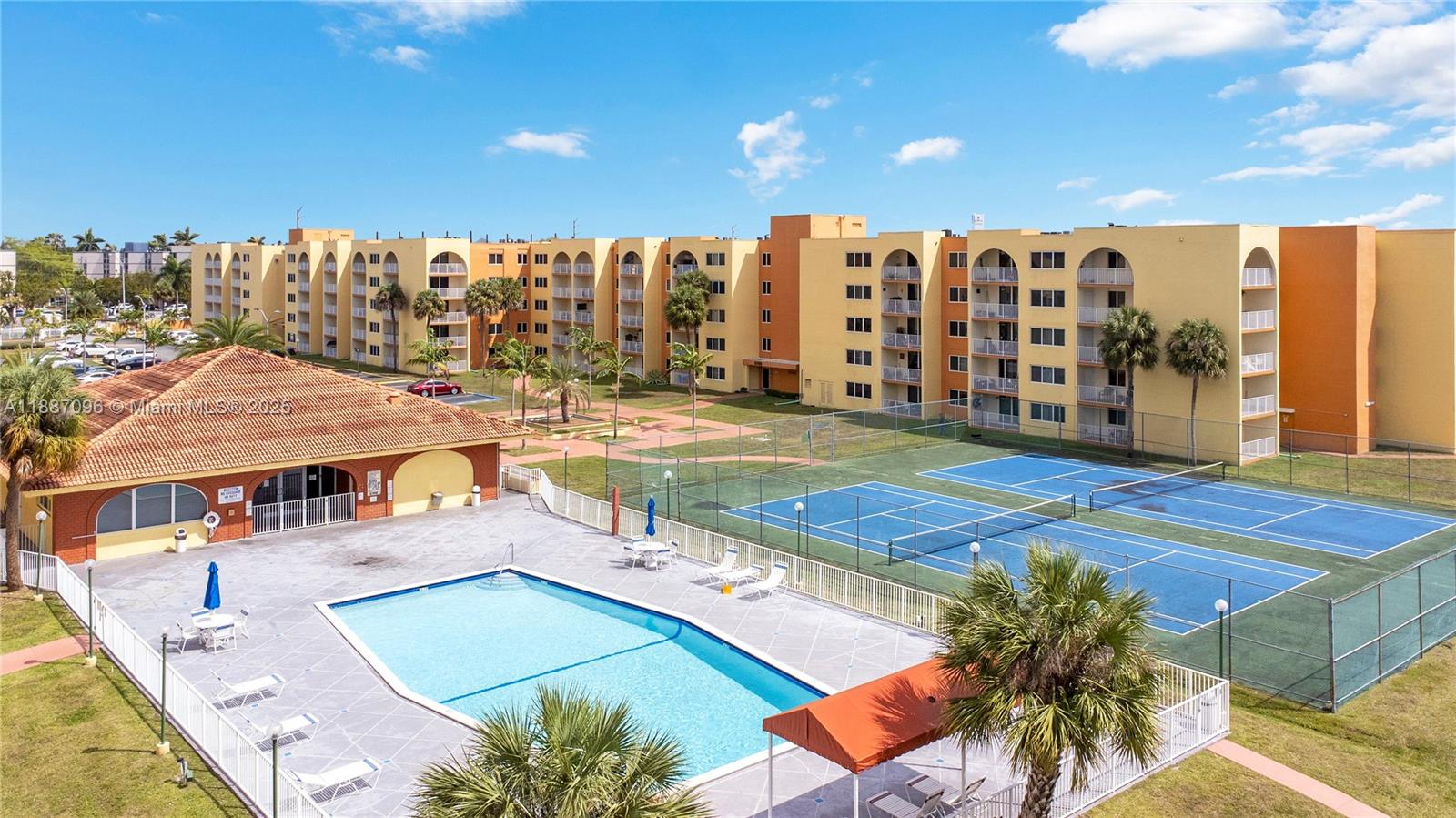 6990 Northwest 186th Street, Unit 4511 Hialeah, FL 33015 - Photo 23 of 29 a view of a city with tall buildings