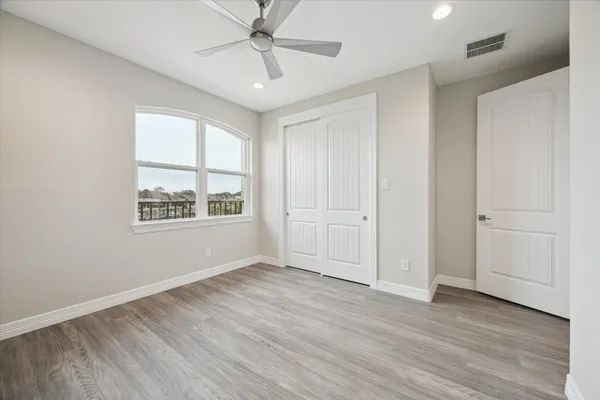 wooden floor in an empty room