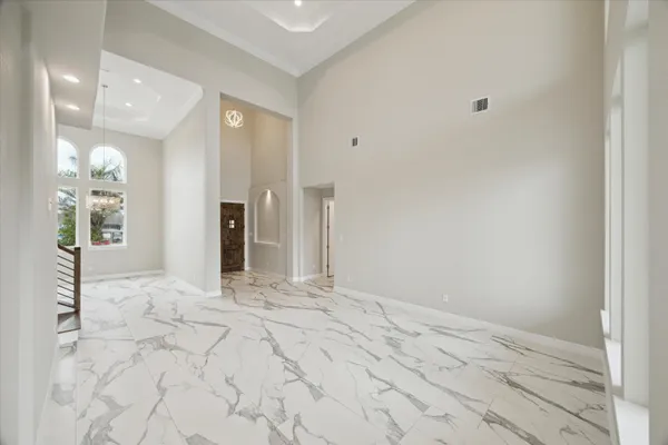 wooden floor in an empty room