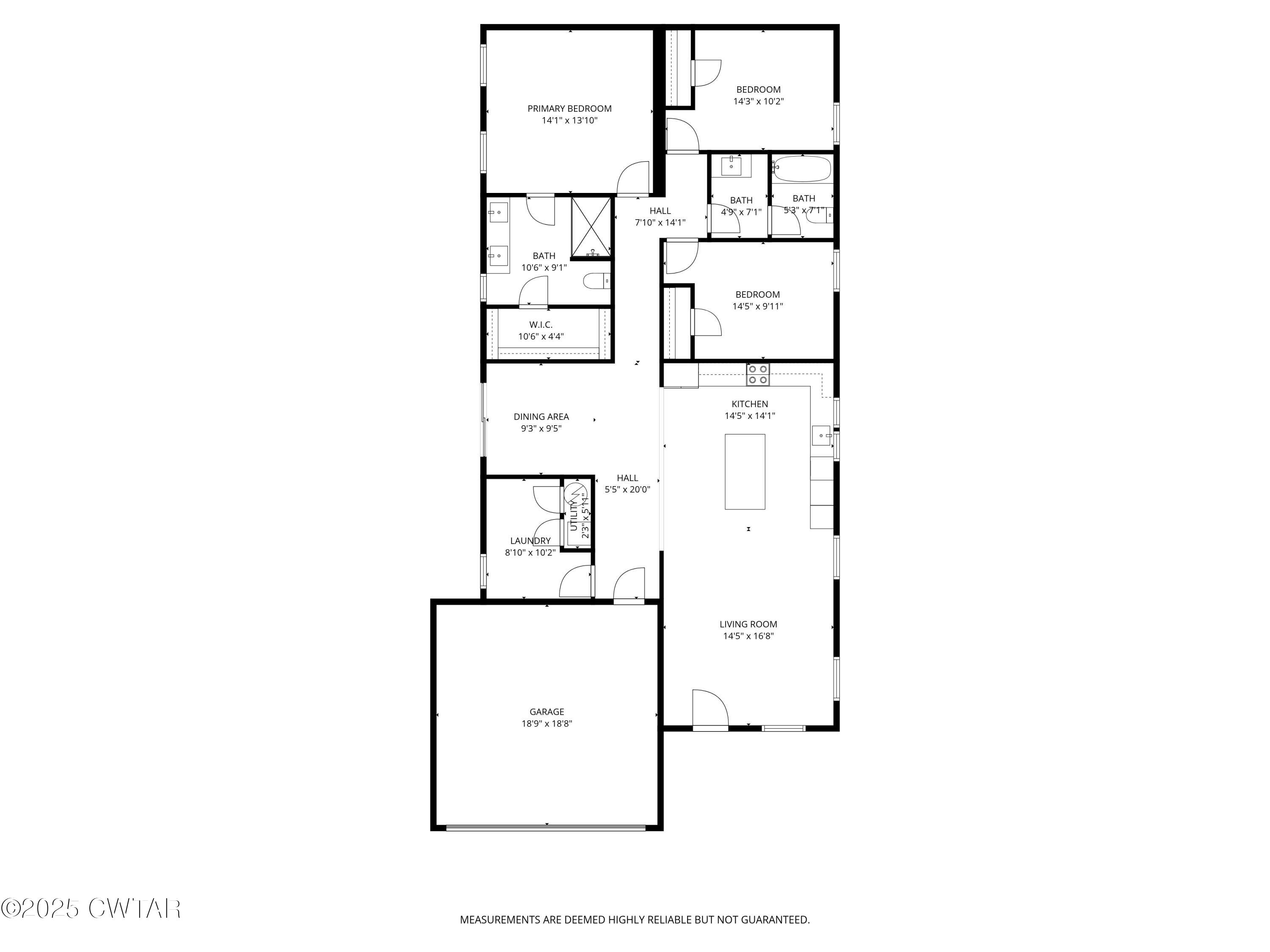 2127 North Royal Street Jackson, TN 38305 - Photo 26 of 26 a picture of a floor plan