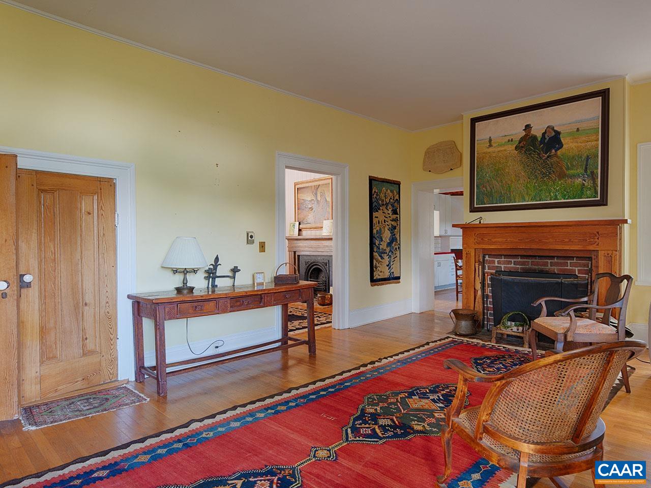 1825 Locust Grove Church Road Orange, VA 22960 - Photo 5 of 68 a living room with furniture fireplace and rug