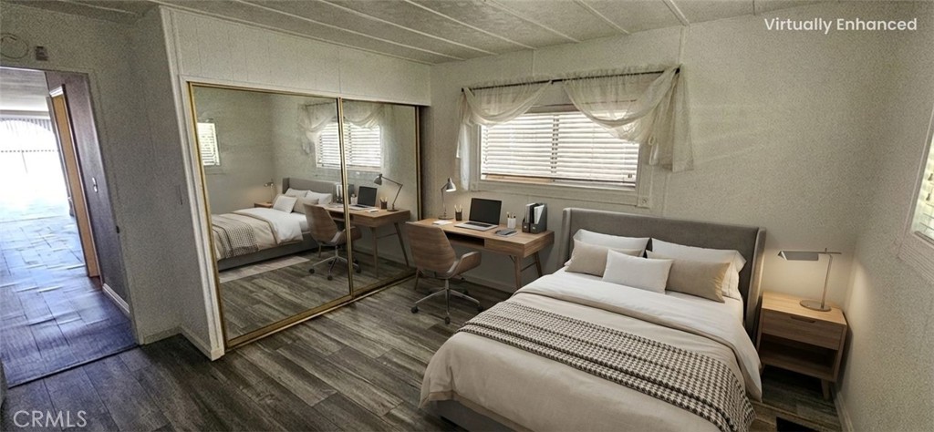 9800 Base Line Road, Unit 82 Alta Loma, CA 91701 - Photo 6 of 28 a bed room with a bed and a window