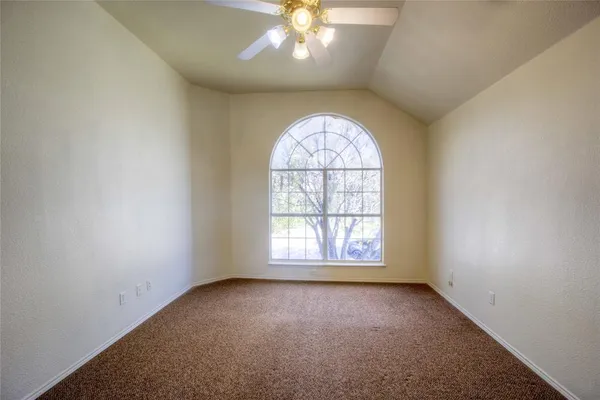 a view of hallway with closet