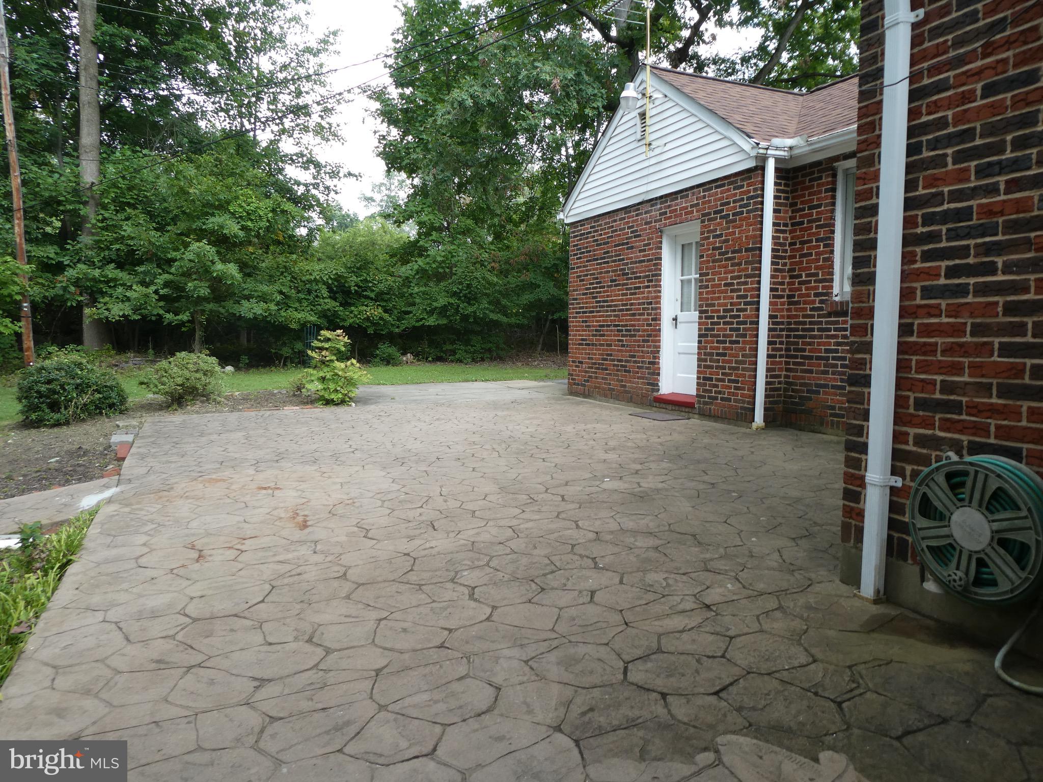 4024 Essex Road Baltimore, MD 21207 - Photo 38 of 44 Hardscaped Rear Patio for your weekend pleasure