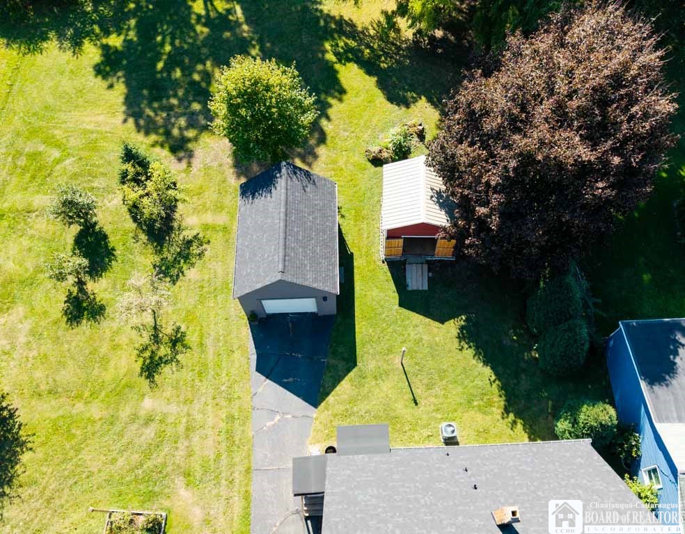 115 Nevins Street Dunkirk, NY 14048 - Photo 5 of 34 Garage/shed aerial photo
