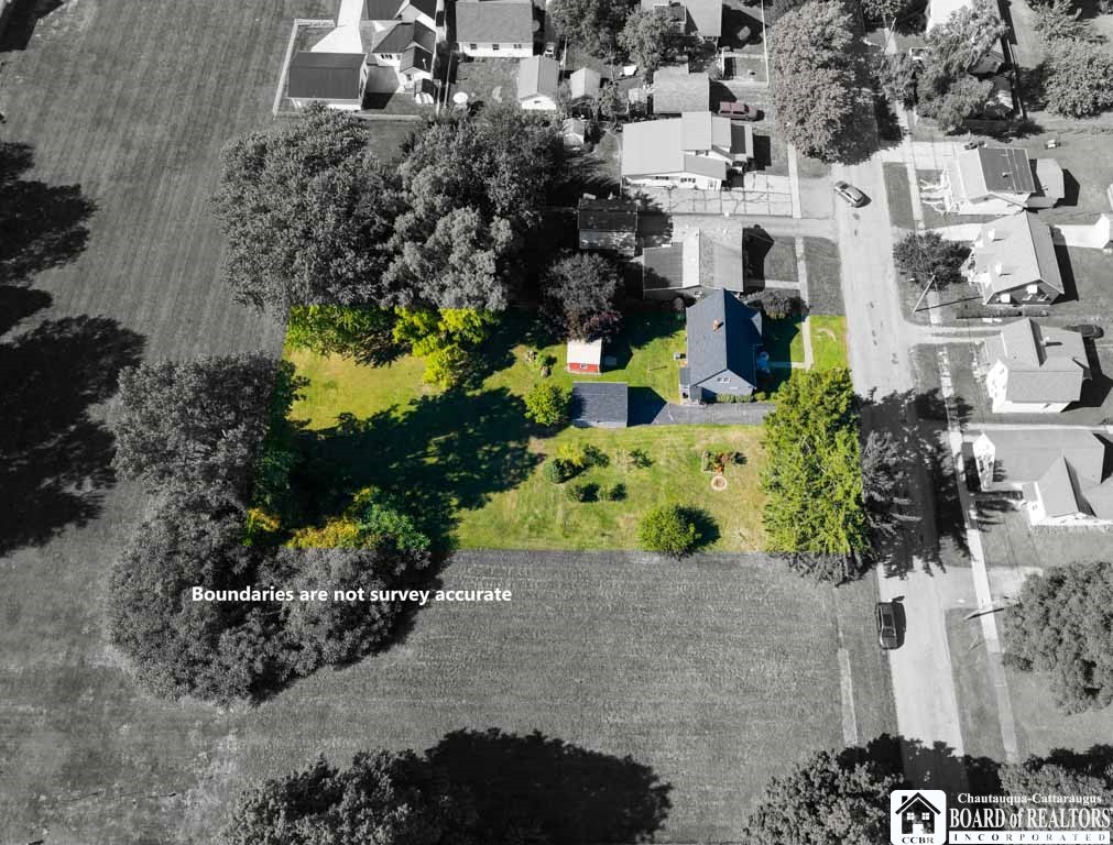 115 Nevins Street Dunkirk, NY 14048 - Photo 6 of 34 Aerial w/border