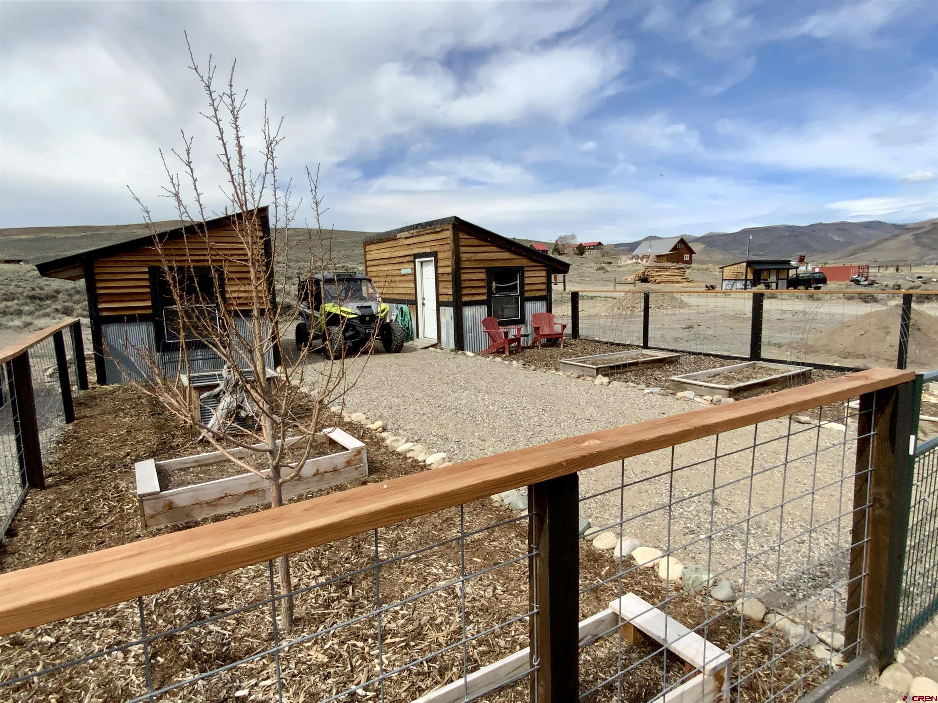31876 State Highway Gunnison, CO 81230 - Photo 27 of 28 a view of a terrace with wooden fence