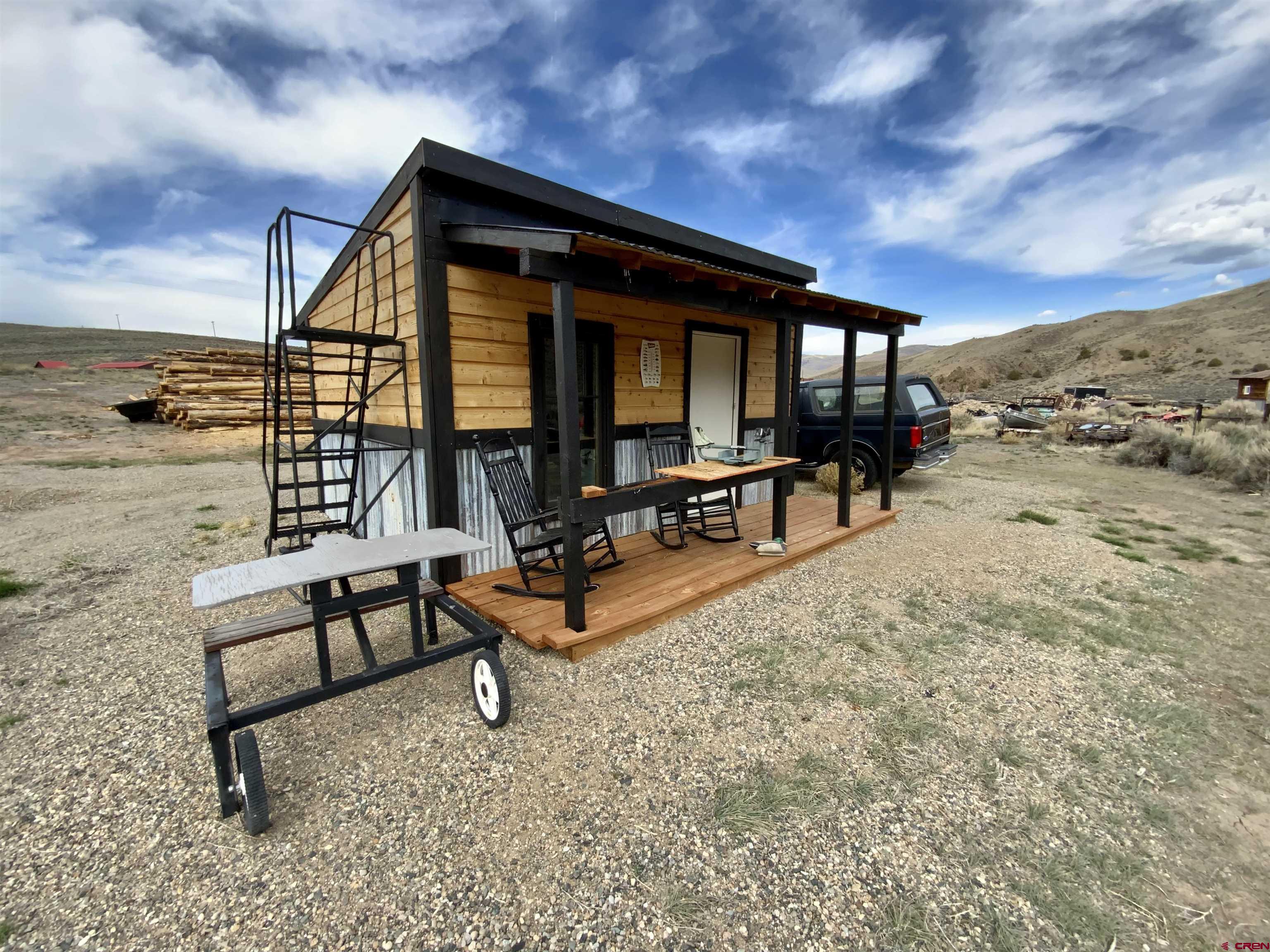 31876 State Highway Gunnison, CO 81230 - Photo 28 of 28 a view of a lounge chairs in the terrace