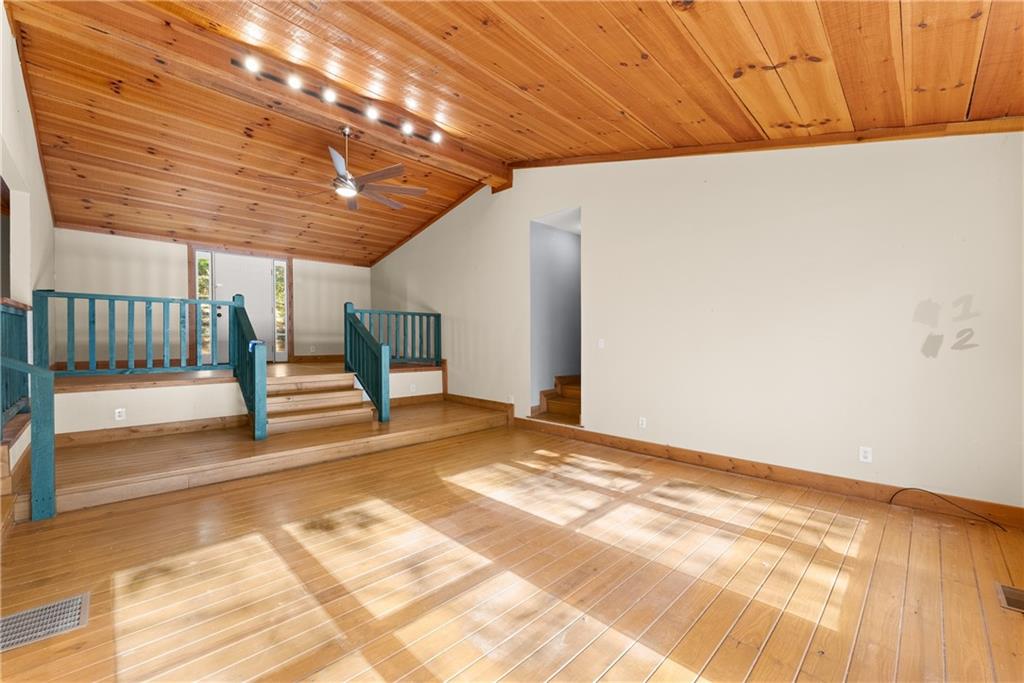 773 Shorewood Circle Toccoa, GA 30577 - Photo 10 of 39 a view of an empty room with stairs