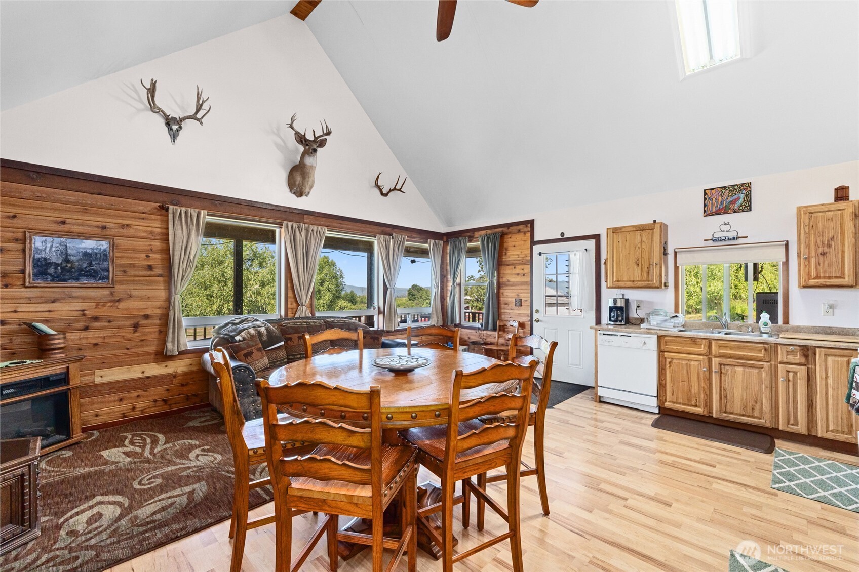 5787 Fruitland Valley Road Fruitland, WA 99129 - Photo 13 of 29 a view of a dining room with furniture window and outside view