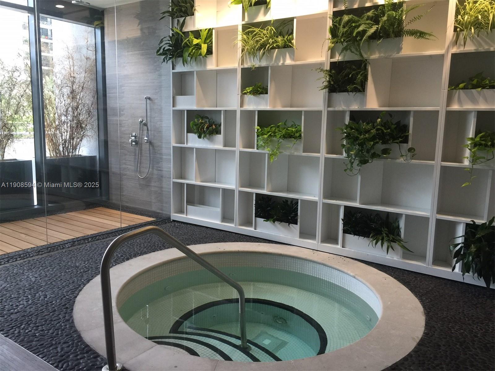 45 Southwest 9th Street, Unit 1402 Miami, FL 33130 - Photo 15 of 19 a view of balcony with furniture