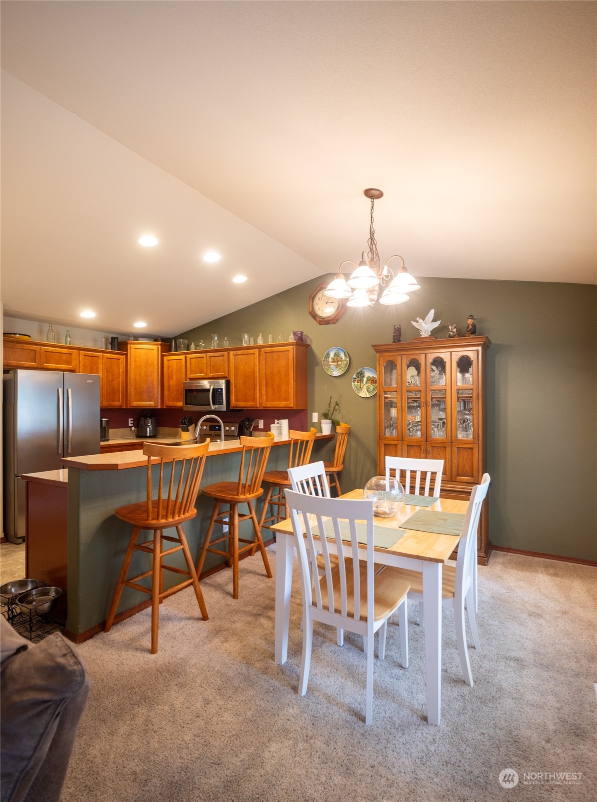 18037 Prairie Pointe Lane Southwest Rochester, WA 98579 - Photo 8 of 22 a view of a dining room with furniture