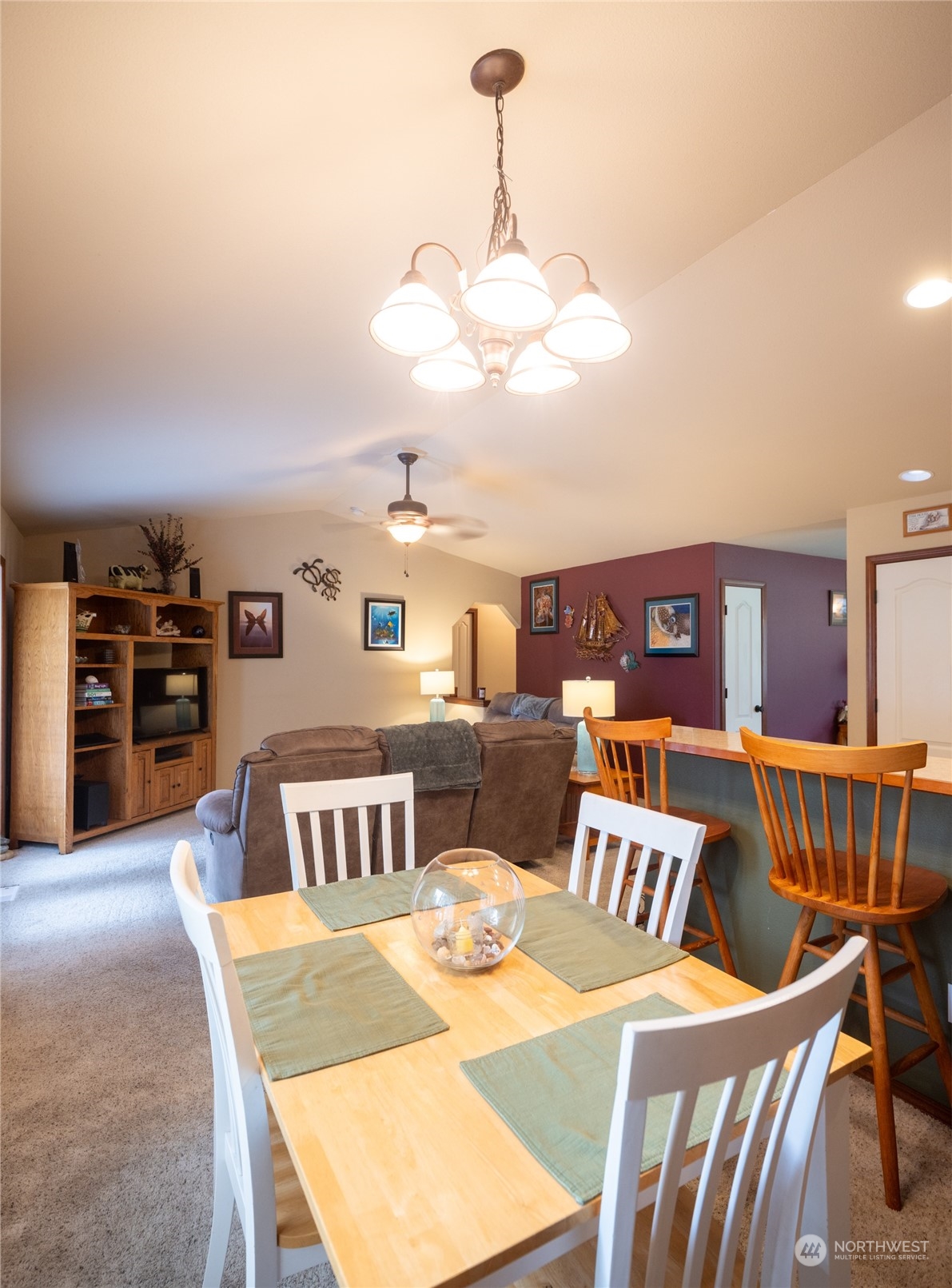 18037 Prairie Pointe Lane Southwest Rochester, WA 98579 - Photo 9 of 22 a view of a dining room with furniture