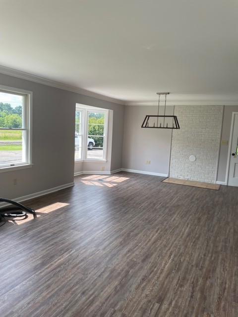 3125 Buffalo Road Lawrenceburg, TN 38464 - Photo 16 of 22 a view of an empty room with wooden floor and a window