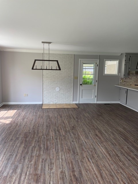 3125 Buffalo Road Lawrenceburg, TN 38464 - Photo 21 of 22 wooden floor in an empty room with a window