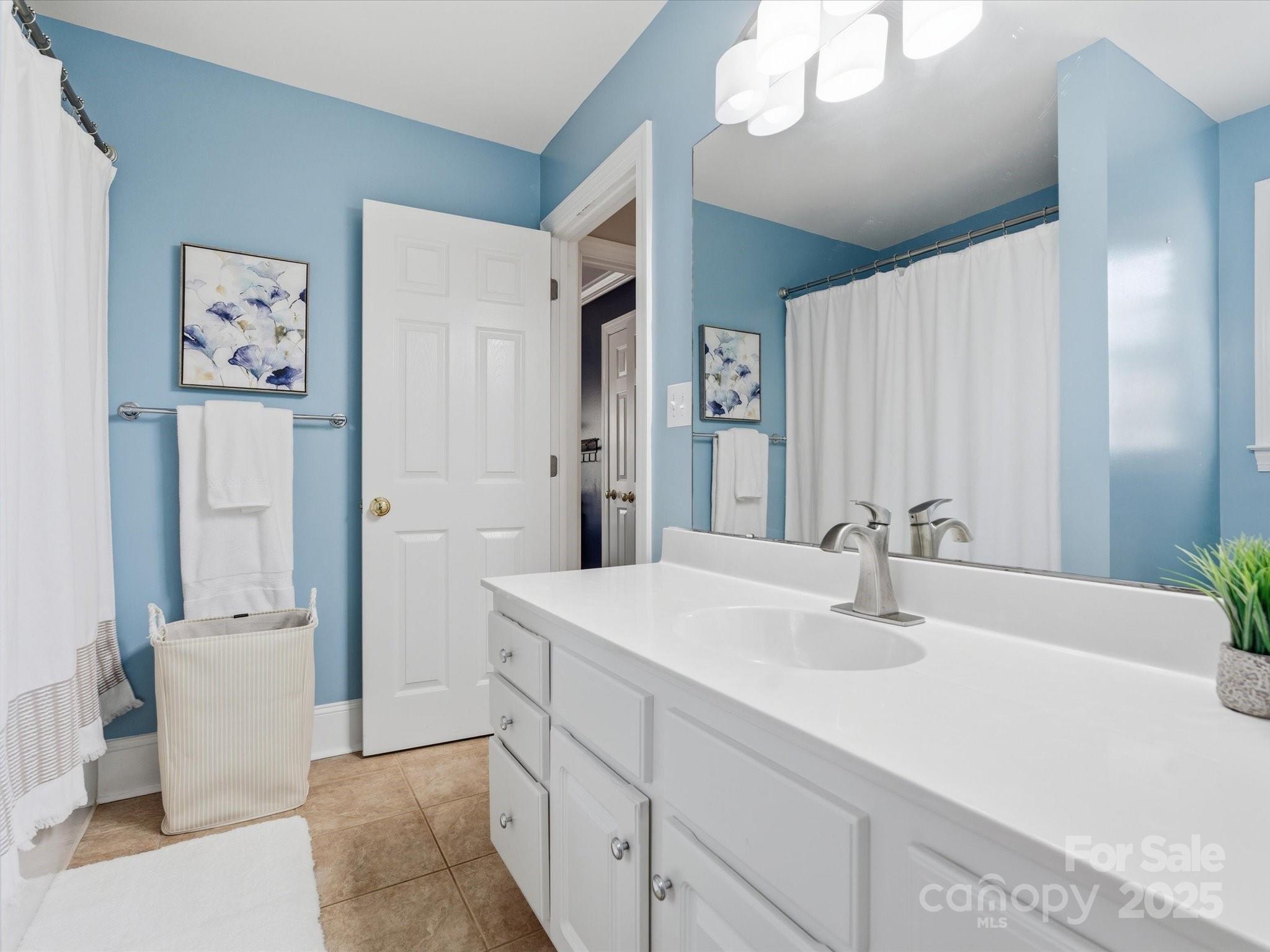 4601 Magnolia Ridge Drive Waxhaw, NC 28173 - Photo 29 of 48 a bathroom with a sink and a mirror