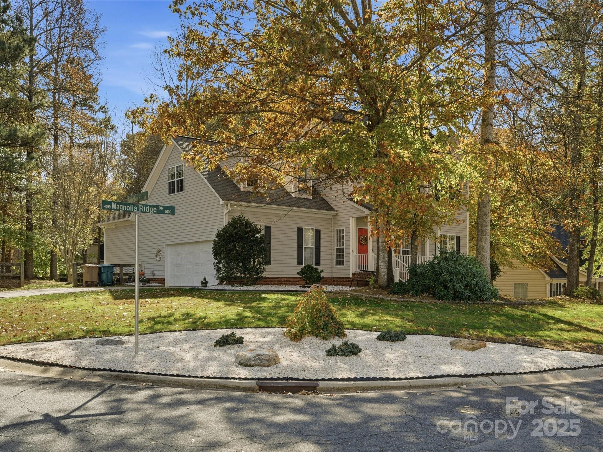 4601 Magnolia Ridge Drive Waxhaw, NC 28173 - Photo 48 of 48 a view of a house with a yard and large tree