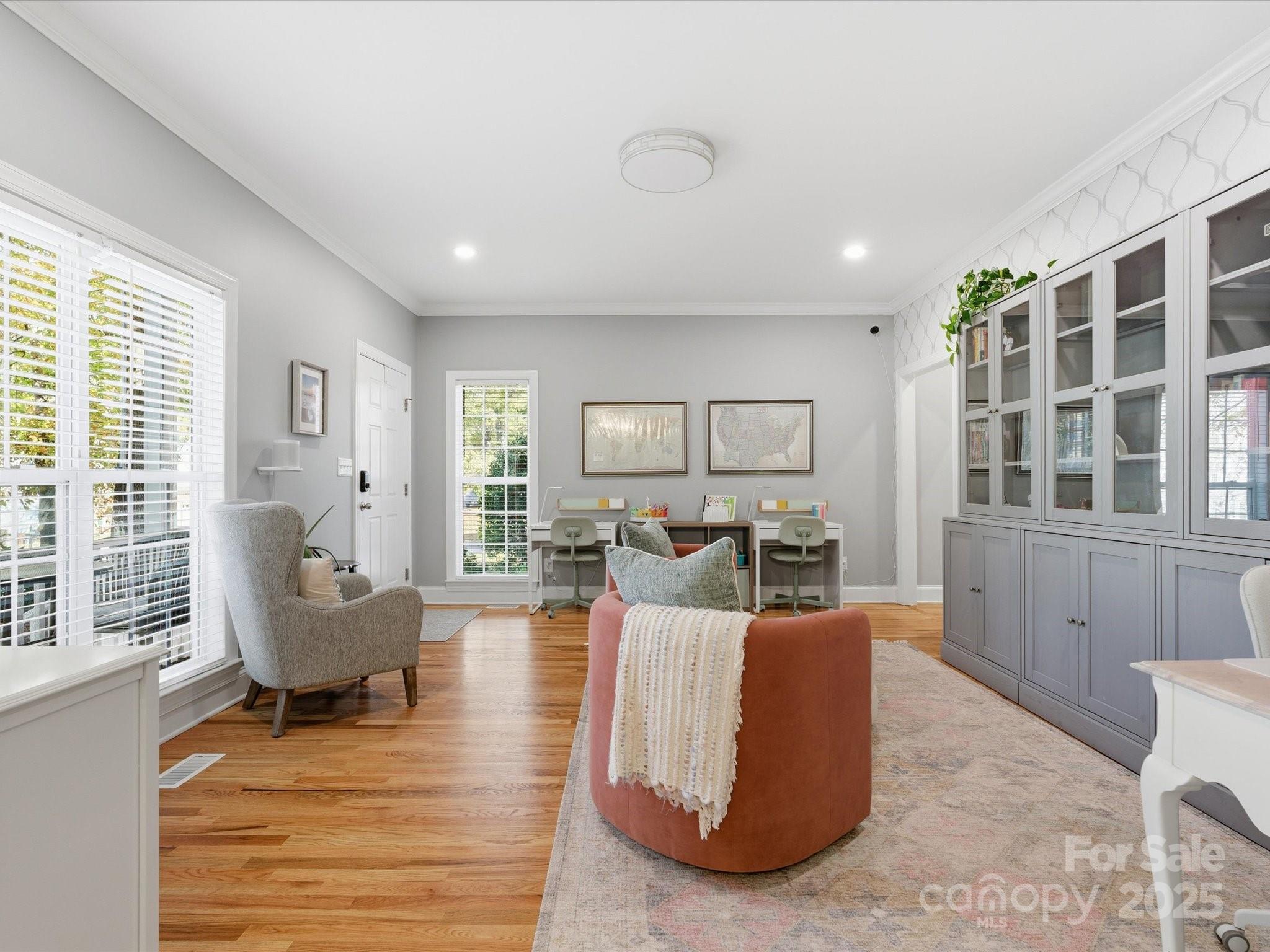 4601 Magnolia Ridge Drive Waxhaw, NC 28173 - Photo 6 of 48 a living room with furniture and a large window