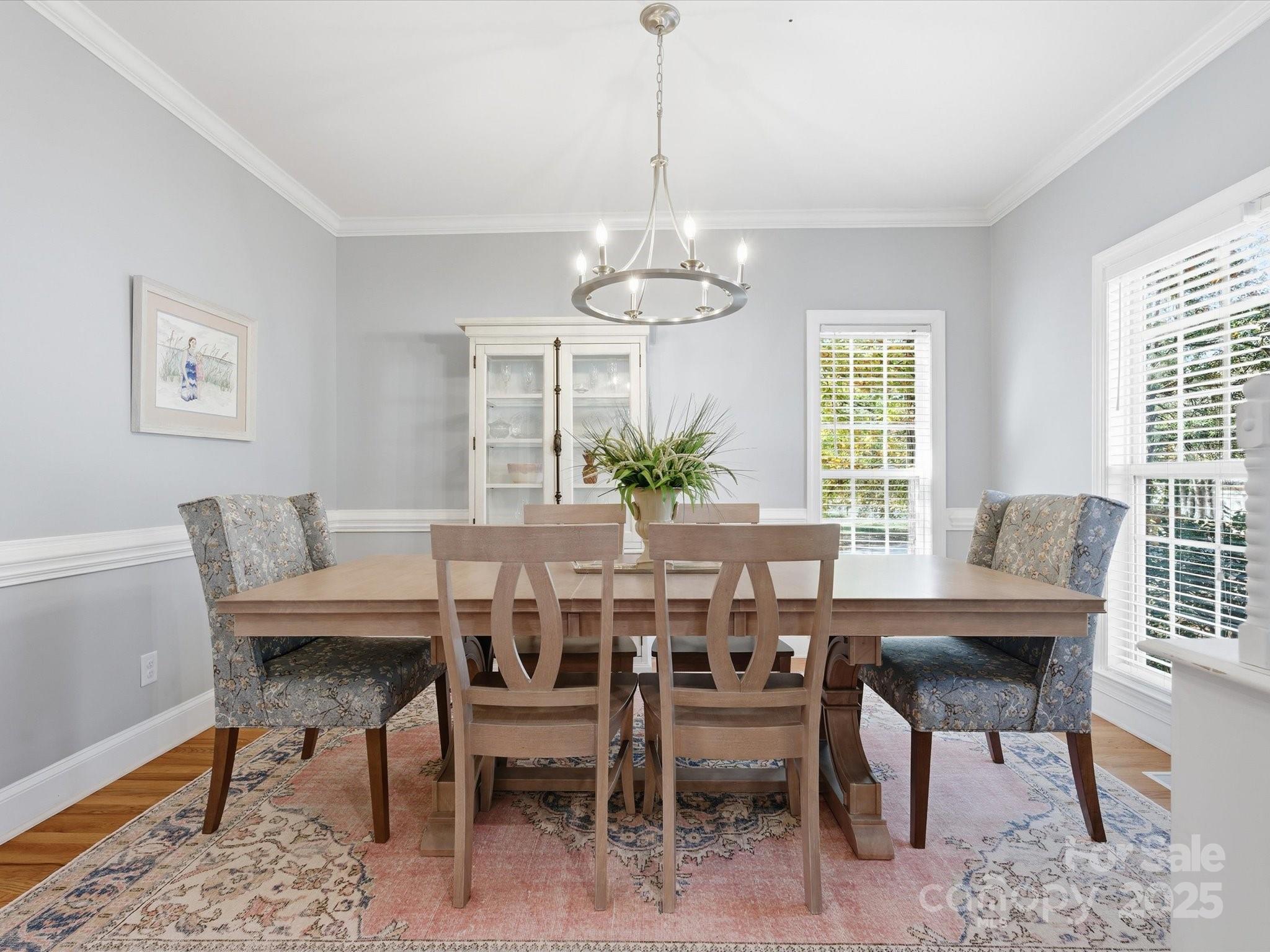 4601 Magnolia Ridge Drive Waxhaw, NC 28173 - Photo 7 of 48 a view of a dining room with furniture window and wooden floor