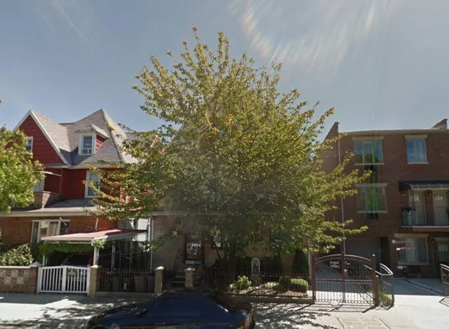 a view of a city with tall buildings